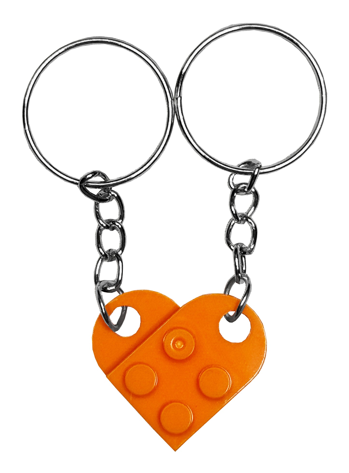 Matching Connecting Brick Keychains