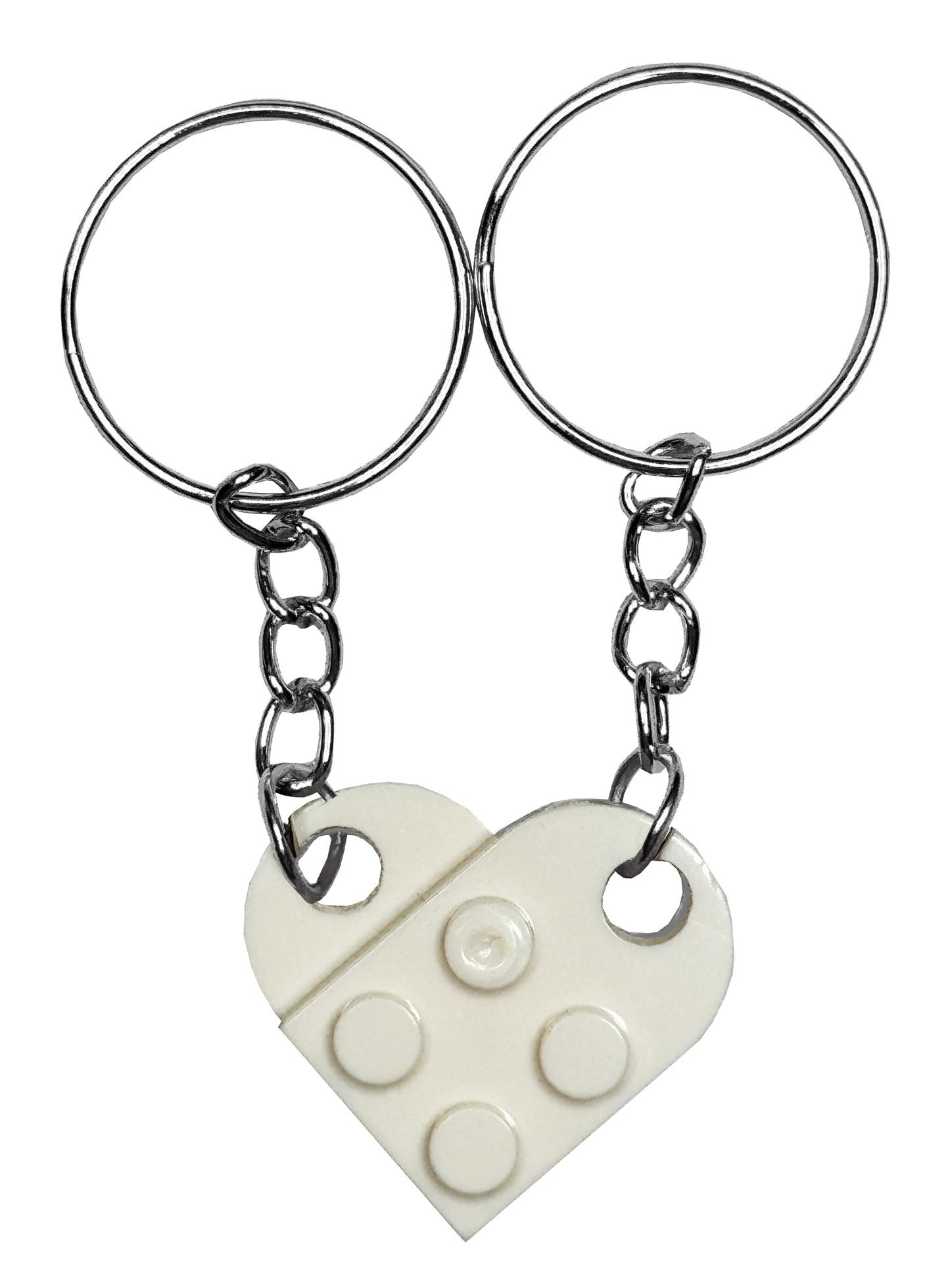 Matching Connecting Brick Keychains