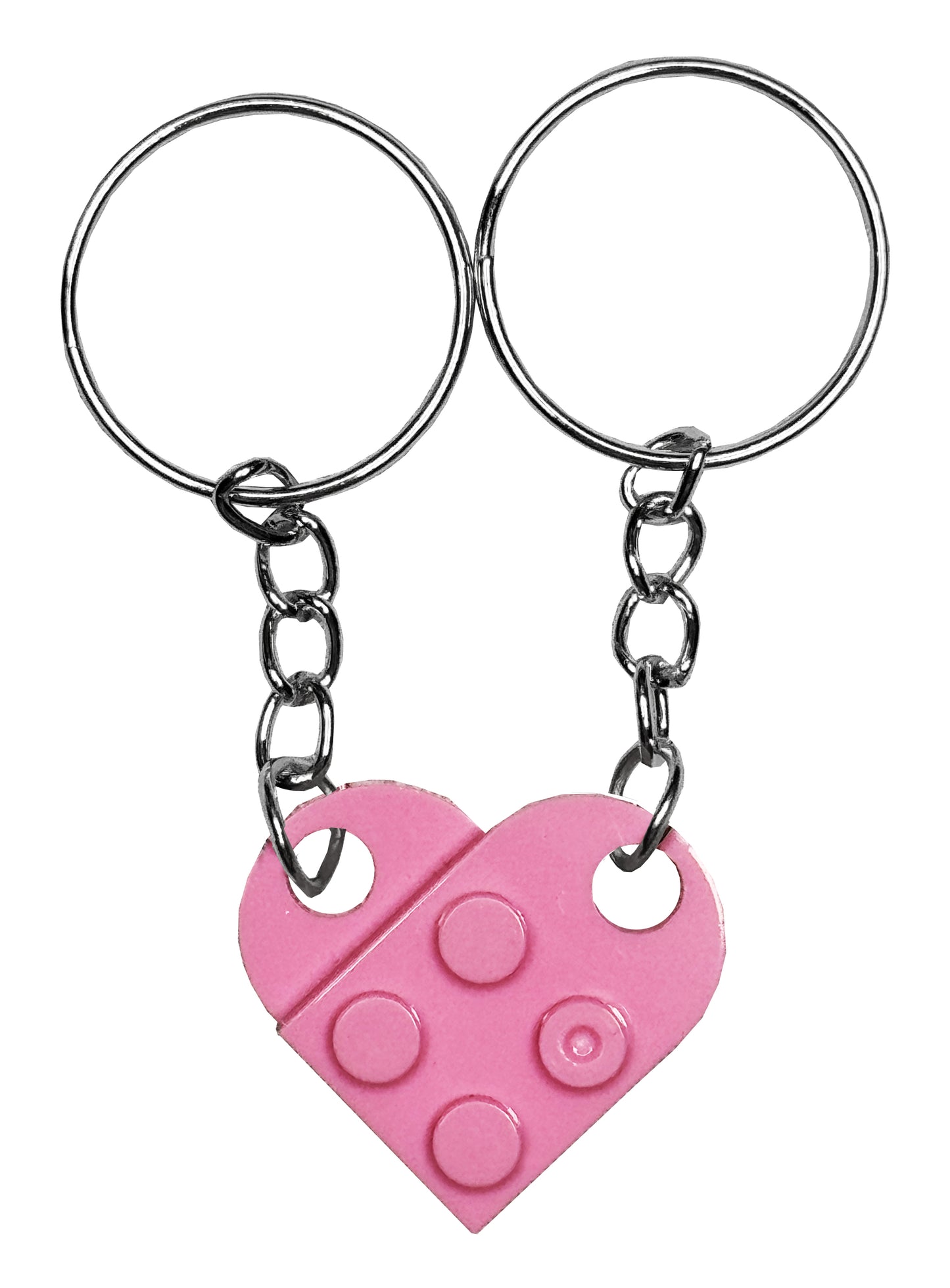 Matching Connecting Brick Keychains