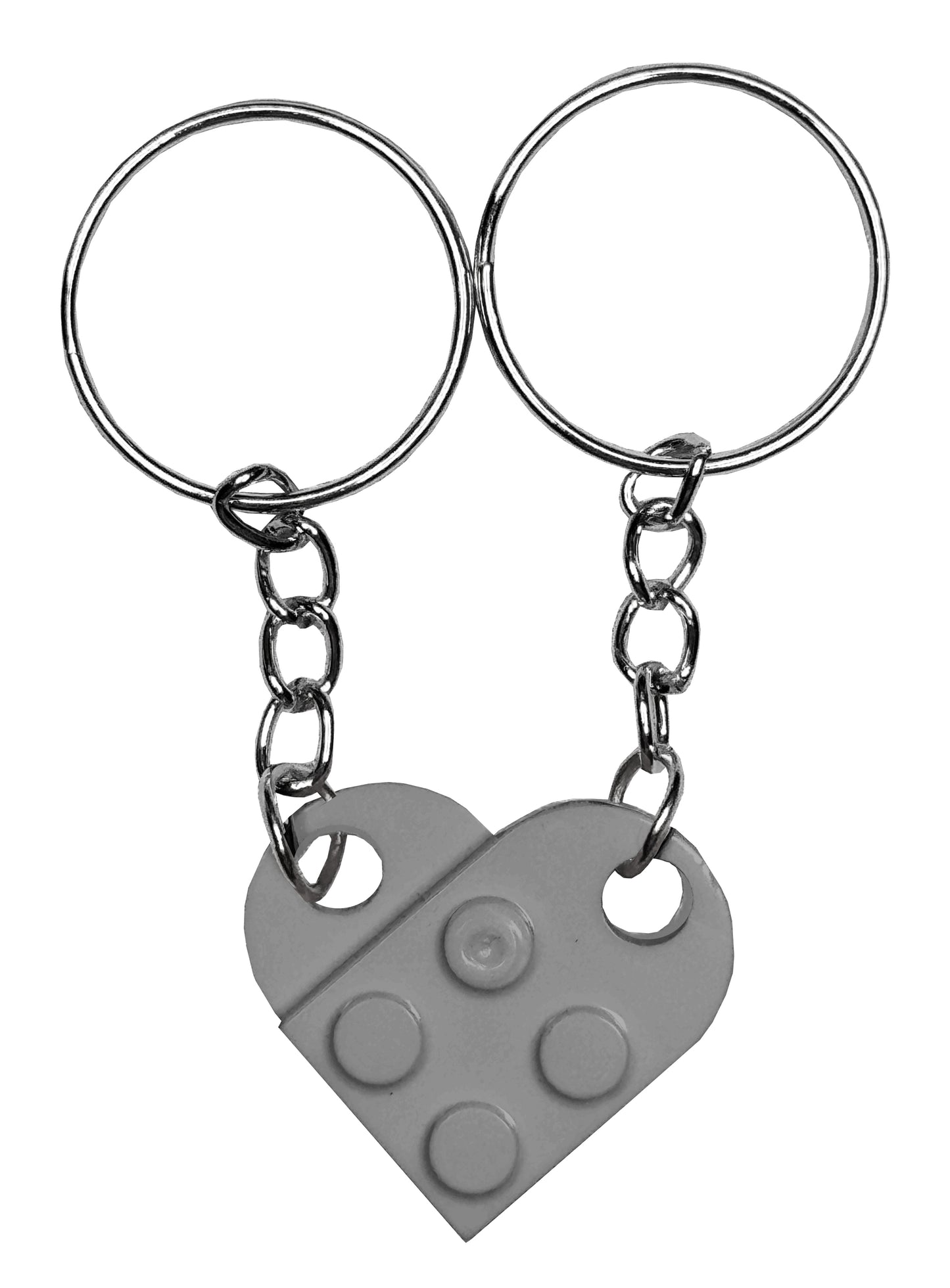 Matching Connecting Brick Keychains