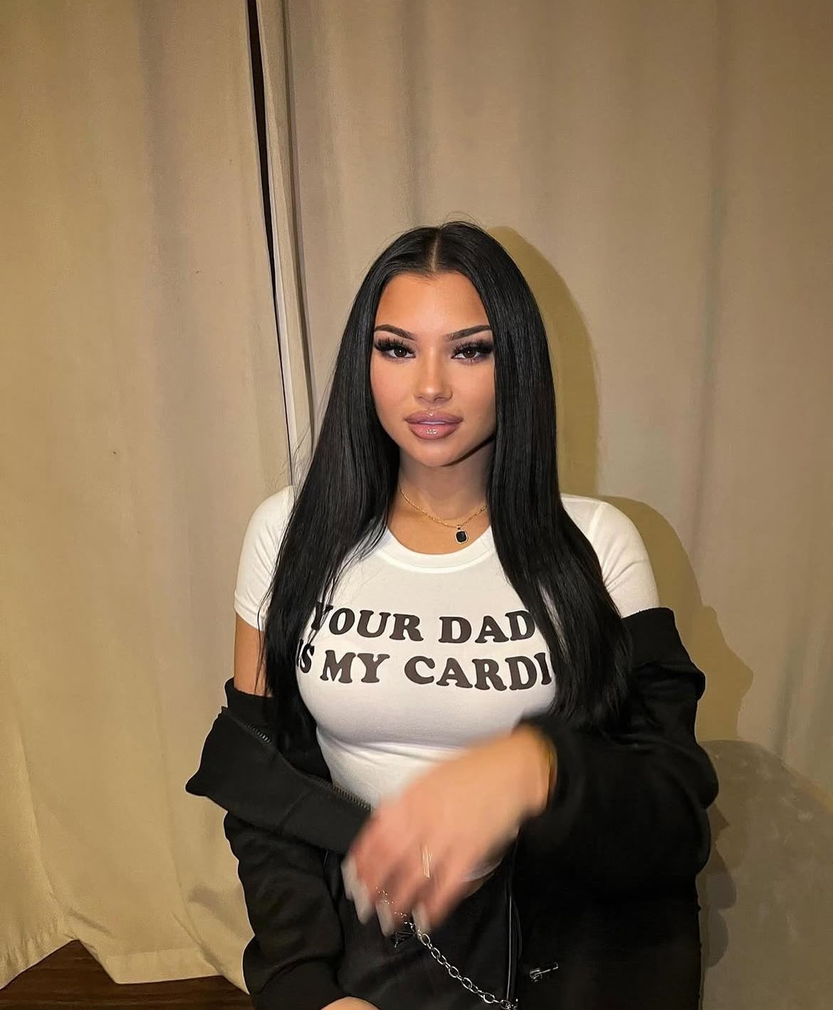 Your Dad Is My Cardio in White