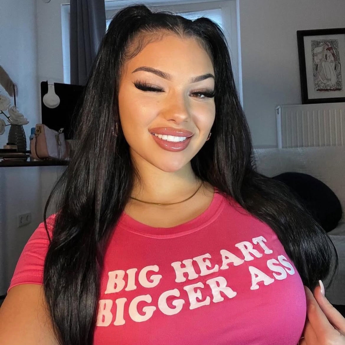Big Heart Bigger Ass in Pink
