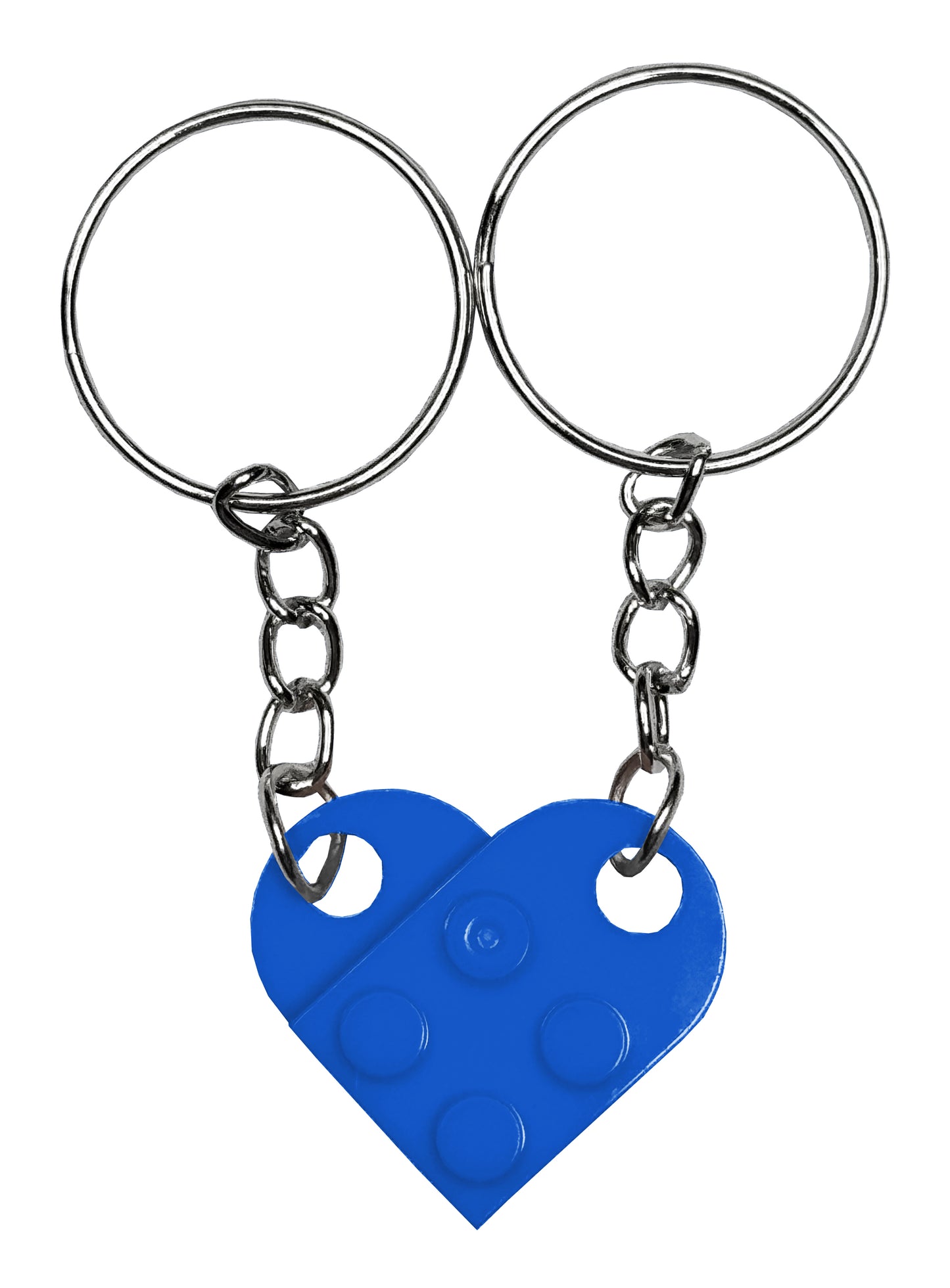 Matching Connecting Brick Keychains
