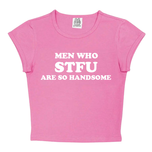 Men Who STFU Are So Handsome in Pink