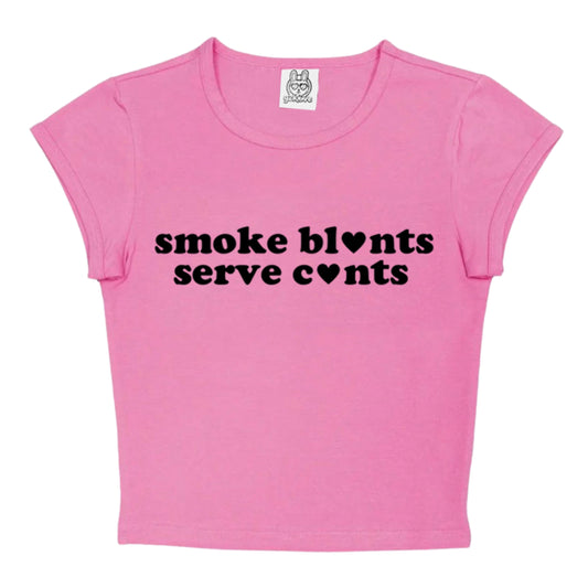 Smoke Blunts Serve Cunts in Pink