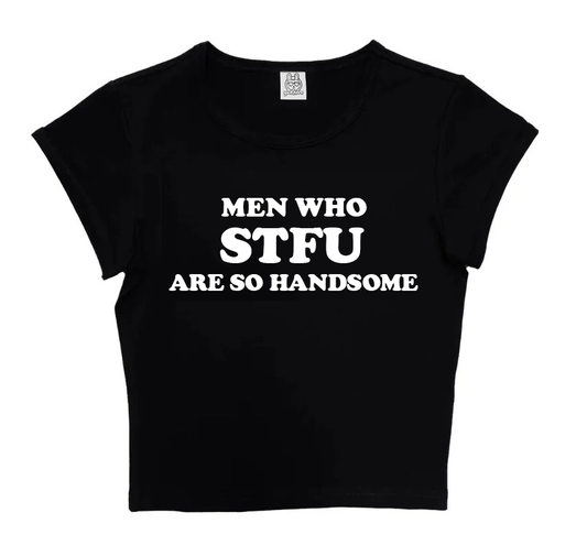 Men Who STFU Are So Handsome in Black
