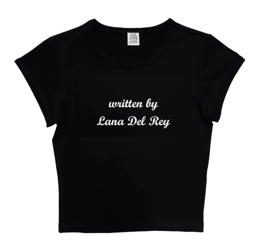 Written By Lana Del Rey in Black