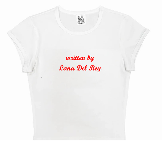 Written By Lana Del Rey in White
